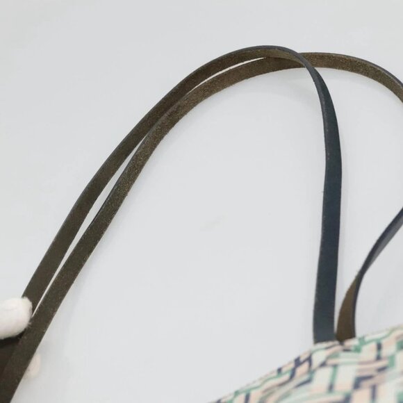 FENDI Zucca Canvas Tote Bag Green Silver Auth - Picture 12 of 16